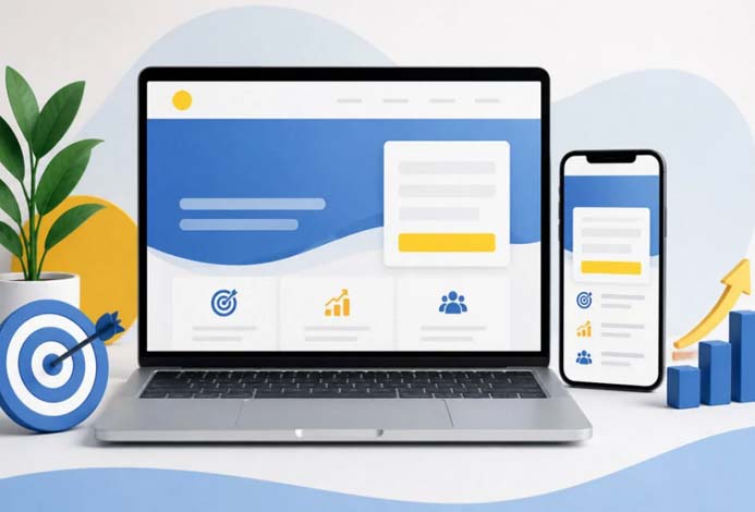 Landing Page Design Services - Websolindia